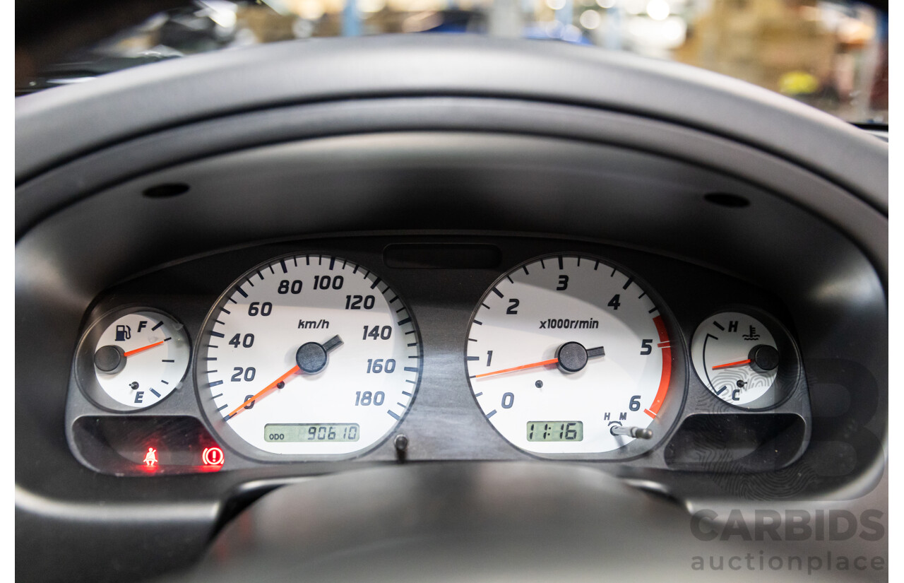 7/2004 Nissan Navara ST-R (4x4) D22 Dual Cab P/Up Sierra Silver Metallic Turbo Diesel 3.0L