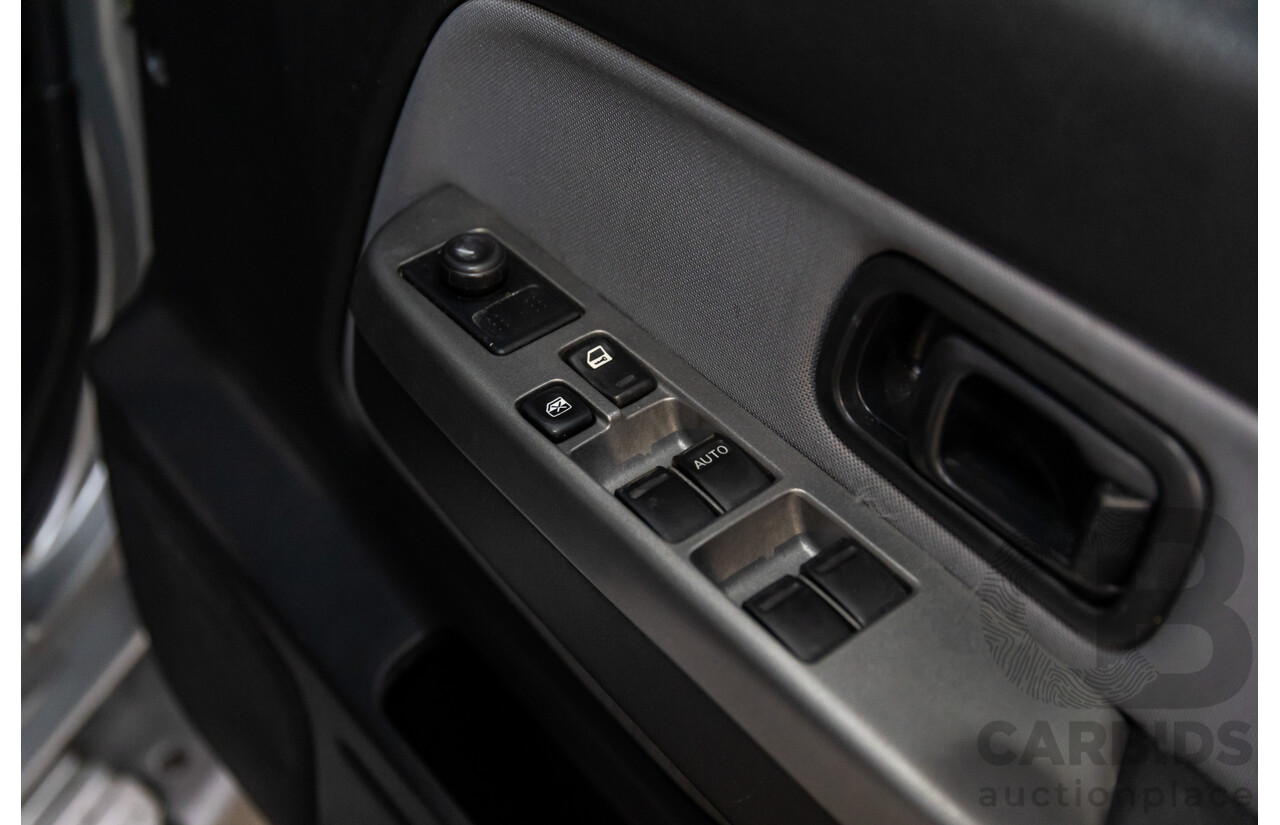 7/2004 Nissan Navara ST-R (4x4) D22 Dual Cab P/Up Sierra Silver Metallic Turbo Diesel 3.0L