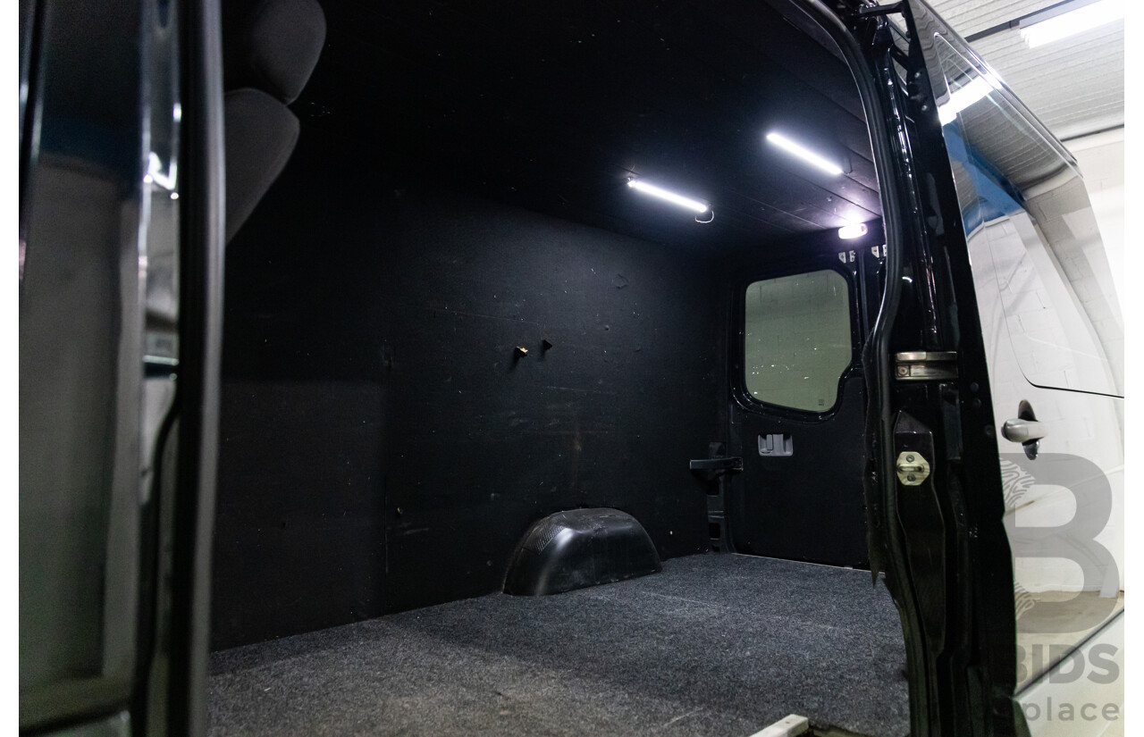 06/2018 Mercedes-Benz Sprinter 316CDI VS30 LWB (RWD) High Roof 907 2D Van Obsidian Black Metallic 2.1L
