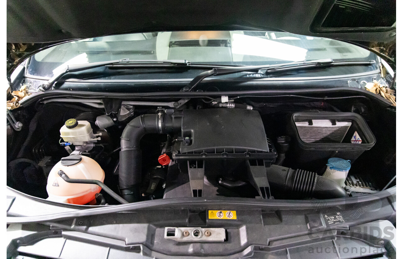 06/2018 Mercedes-Benz Sprinter 316CDI VS30 LWB (RWD) High Roof 907 2D Van Obsidian Black Metallic 2.1L