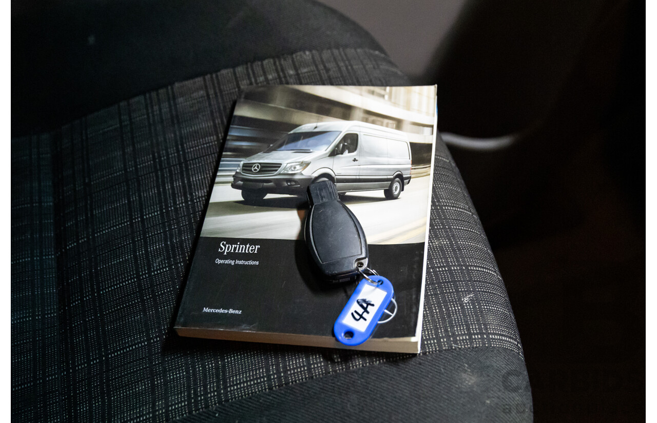 06/2018 Mercedes-Benz Sprinter 316CDI VS30 LWB (RWD) High Roof 907 2D Van Obsidian Black Metallic 2.1L