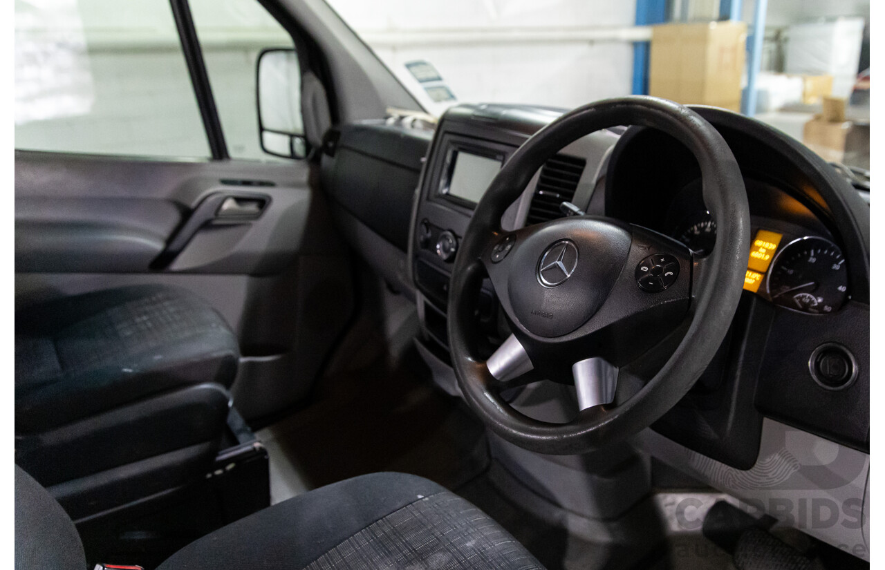 06/2018 Mercedes-Benz Sprinter 316CDI VS30 LWB (RWD) High Roof 907 2D Van Obsidian Black Metallic 2.1L