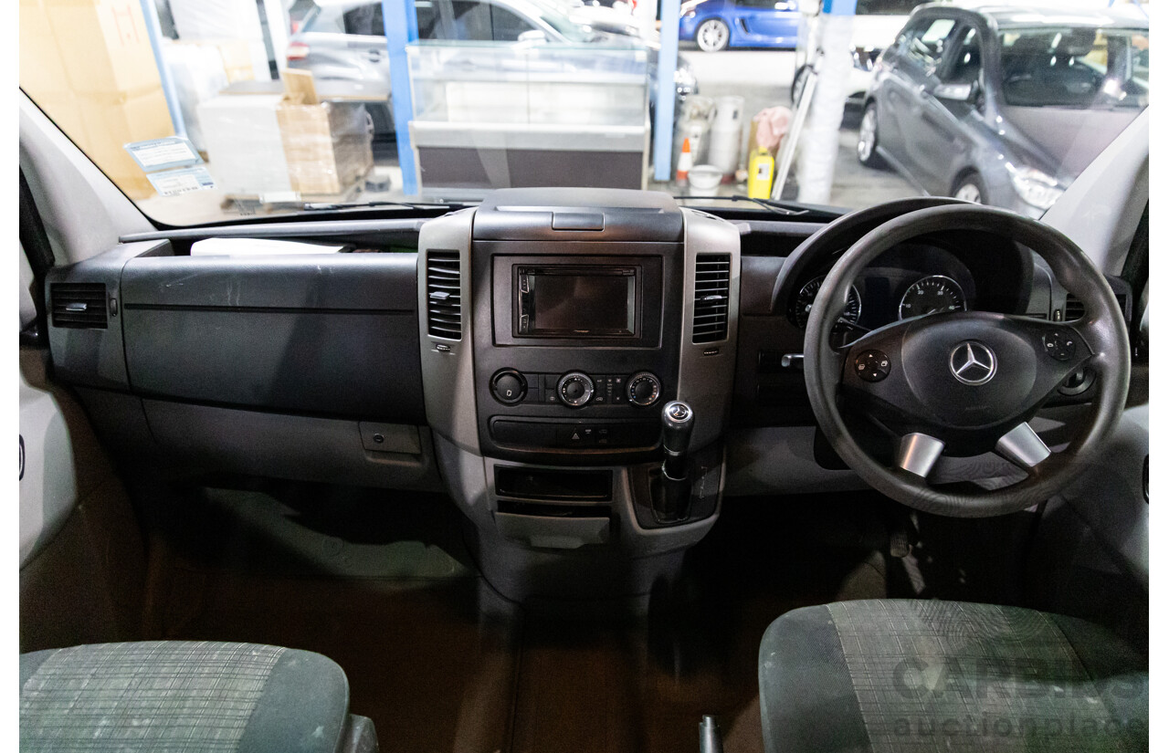 06/2018 Mercedes-Benz Sprinter 316CDI VS30 LWB (RWD) High Roof 907 2D Van Obsidian Black Metallic 2.1L