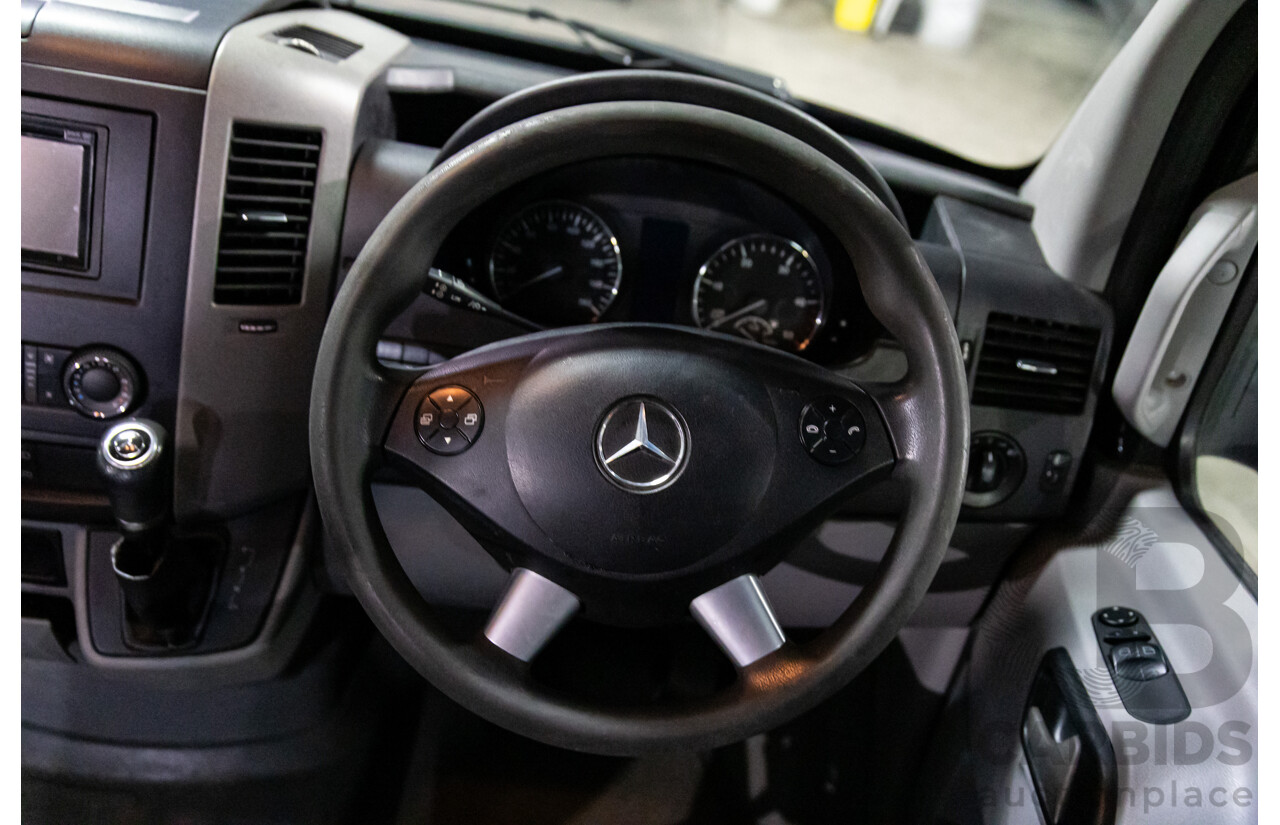 06/2018 Mercedes-Benz Sprinter 316CDI VS30 LWB (RWD) High Roof 907 2D Van Obsidian Black Metallic 2.1L