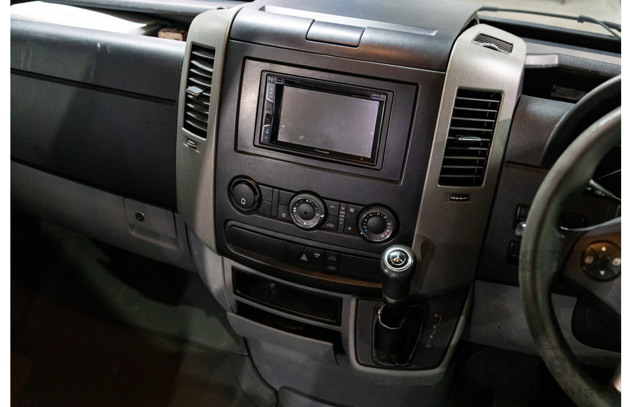 06/2018 Mercedes-Benz Sprinter 316CDI VS30 LWB (RWD) High Roof 907 2D Van Obsidian Black Metallic 2.1L