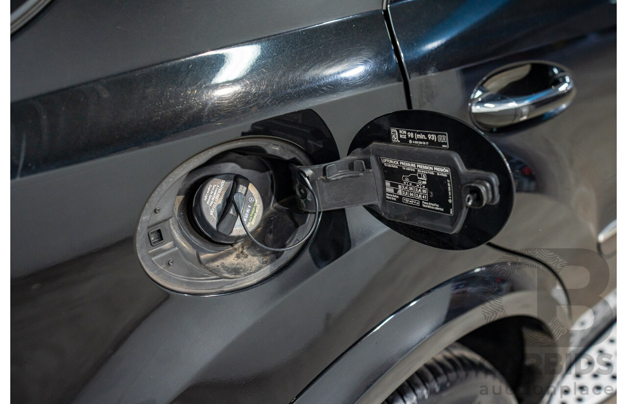 11/2008 Mercedes-Benz ML 63 AMG (4x4) W164 MY09 4d Wagon Obsidian Black Metalllic V8 6.2L