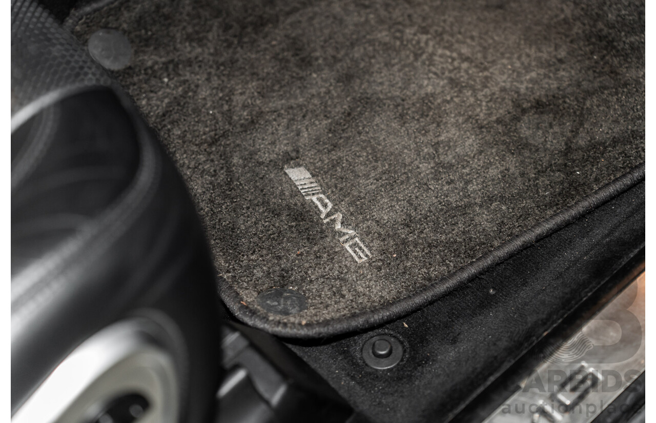 11/2008 Mercedes-Benz ML 63 AMG (4x4) W164 MY09 4d Wagon Obsidian Black Metalllic V8 6.2L