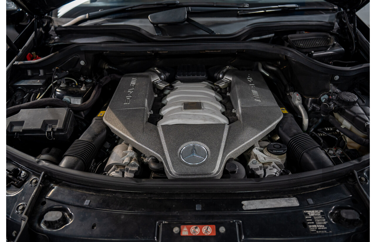 11/2008 Mercedes-Benz ML 63 AMG (4x4) W164 MY09 4d Wagon Obsidian Black Metalllic V8 6.2L