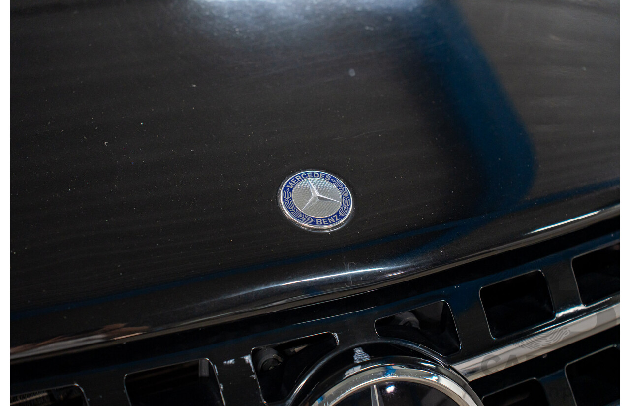 11/2008 Mercedes-Benz ML 63 AMG (4x4) W164 MY09 4d Wagon Obsidian Black Metalllic V8 6.2L