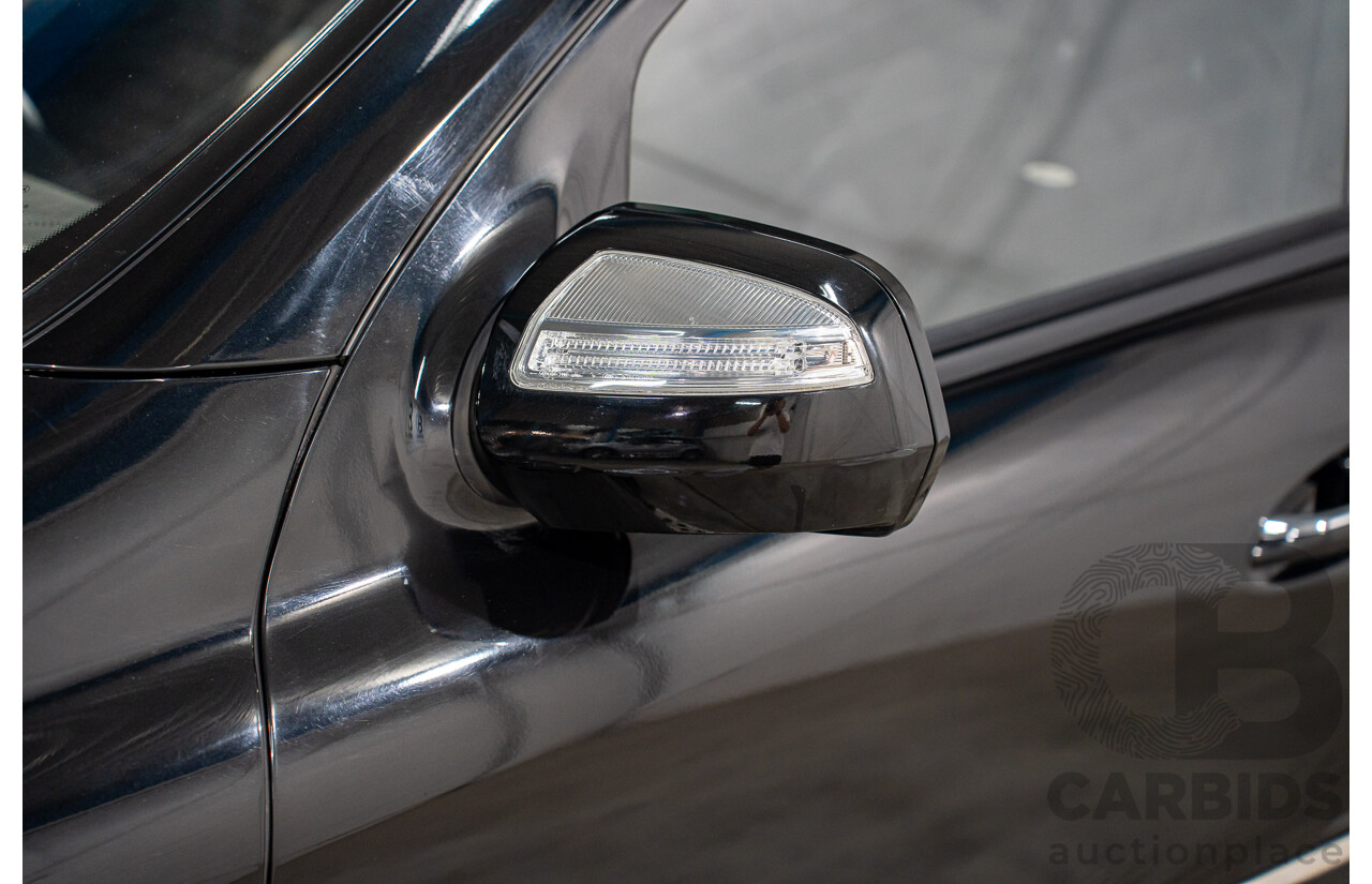 11/2008 Mercedes-Benz ML 63 AMG (4x4) W164 MY09 4d Wagon Obsidian Black Metalllic V8 6.2L