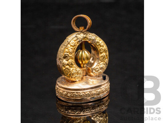 1660688 · Vintage 18ct Gold Georgian Musical Seal