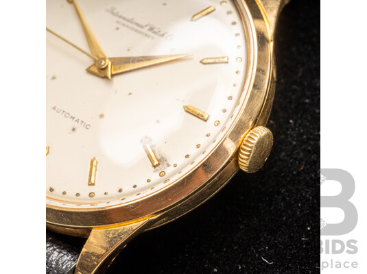 Vintage 18ct Yellow Gold Automatic Wristwatch - International Watch Co. Schaffhausen