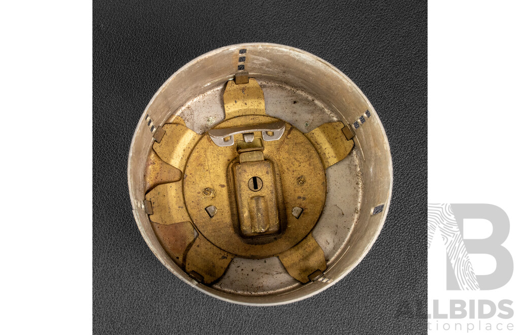 The Yorkshire Penny Bank Ltd Cylindrical Steel Money Box, Circa 1920's