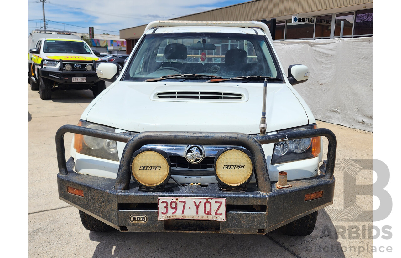 12/2009 Holden Colorado LX (4x4) RC MY09 C/Chas White 3.0L