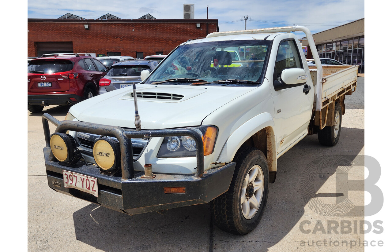 12/2009 Holden Colorado LX (4x4) RC MY09 C/Chas White 3.0L