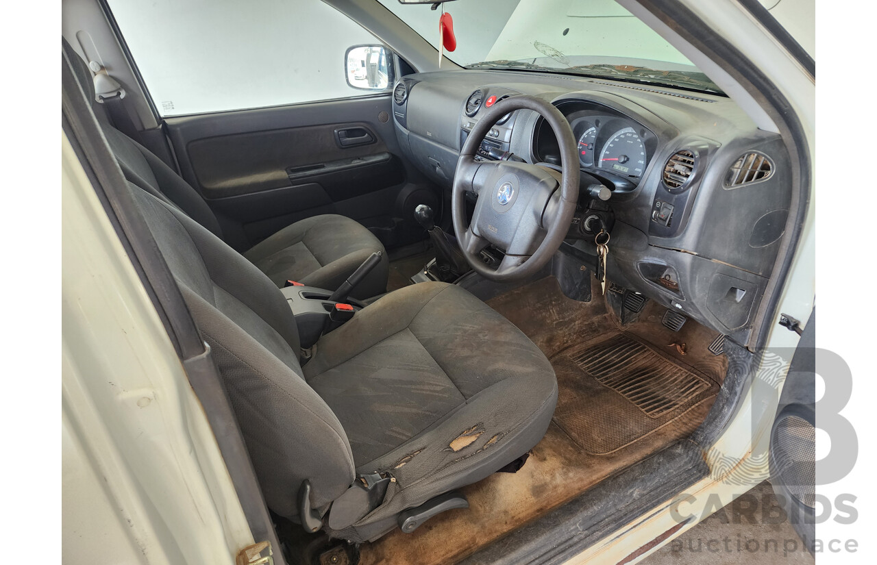 12/2009 Holden Colorado LX (4x4) RC MY09 C/Chas White 3.0L