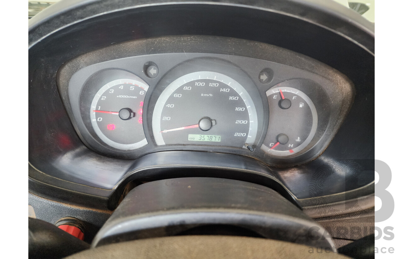 12/2009 Holden Colorado LX (4x4) RC MY09 C/Chas White 3.0L