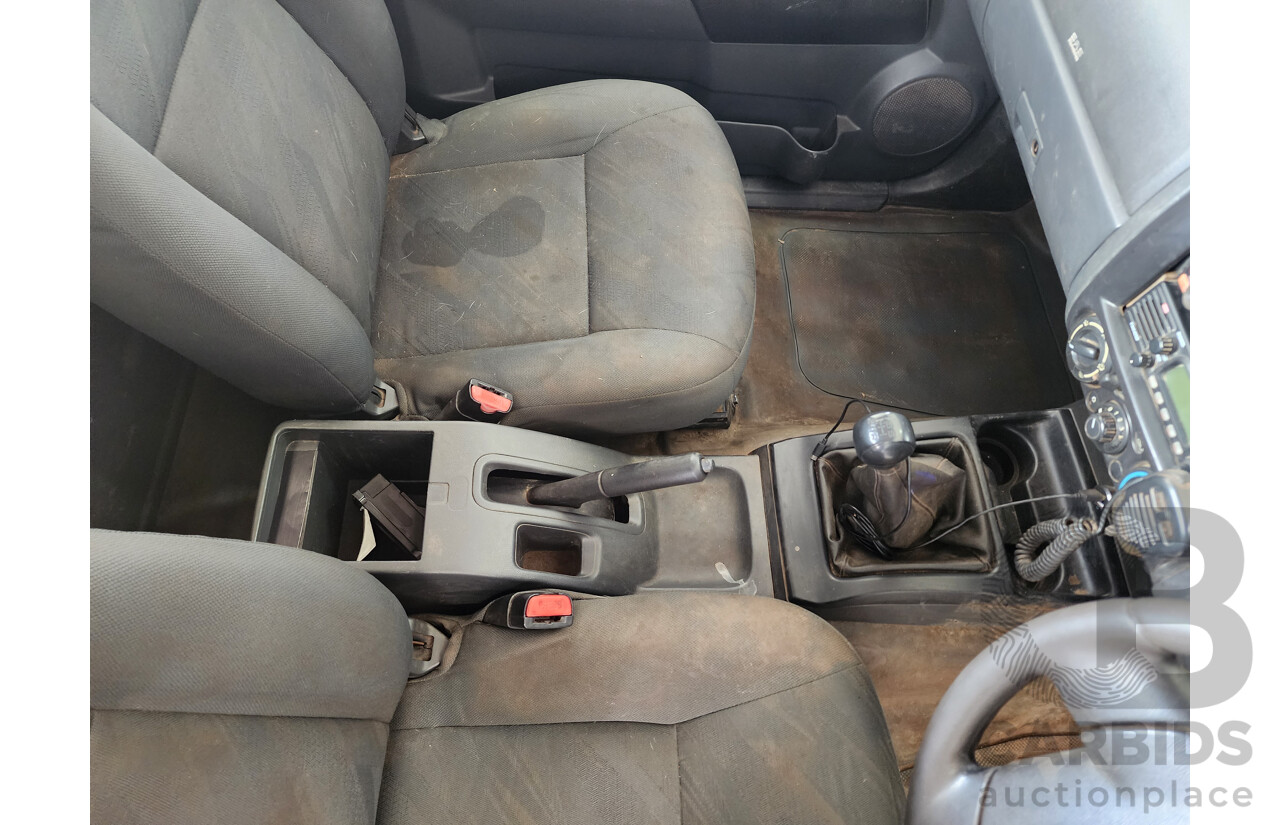 12/2009 Holden Colorado LX (4x4) RC MY09 C/Chas White 3.0L