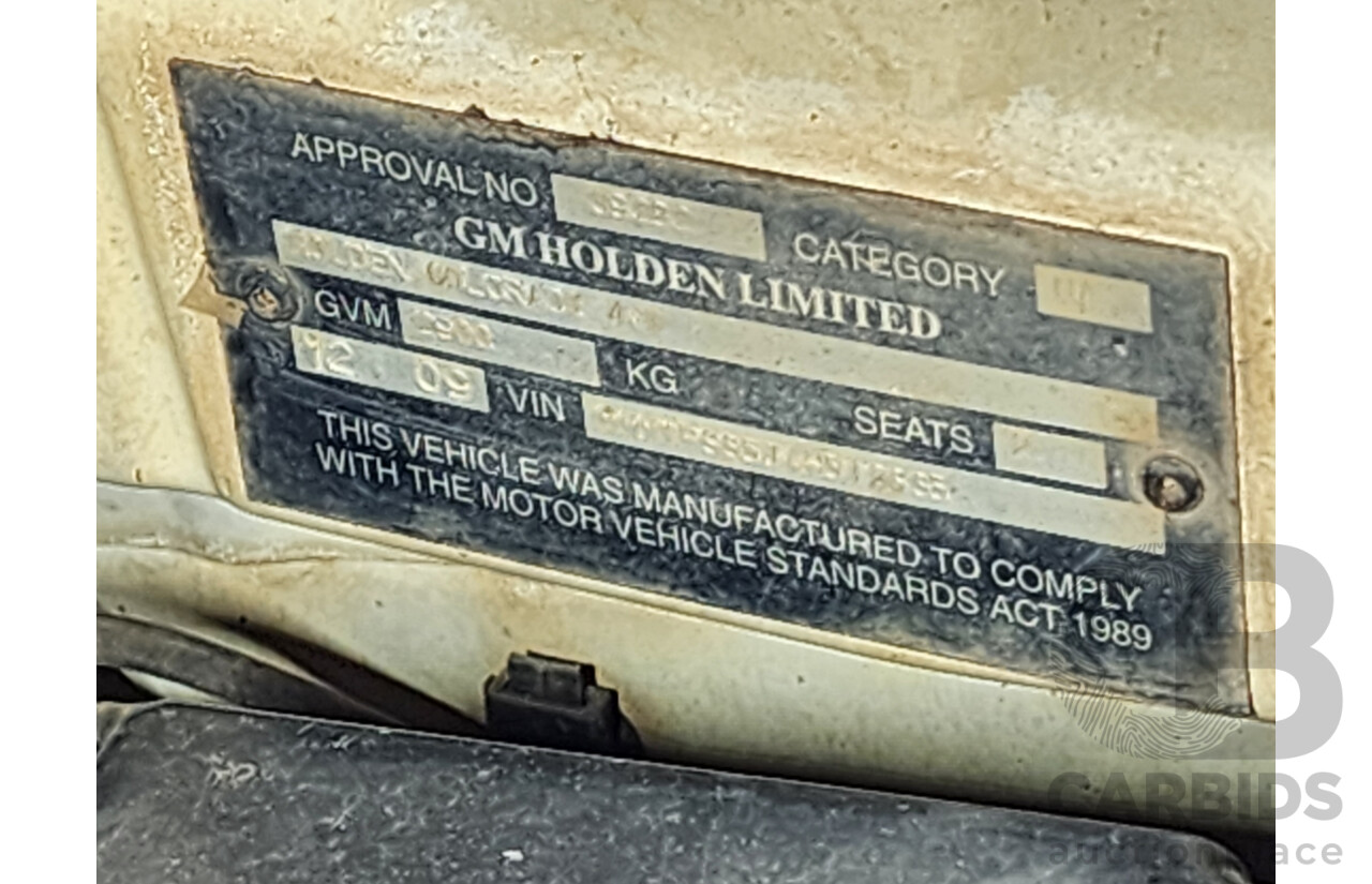 12/2009 Holden Colorado LX (4x4) RC MY09 C/Chas White 3.0L