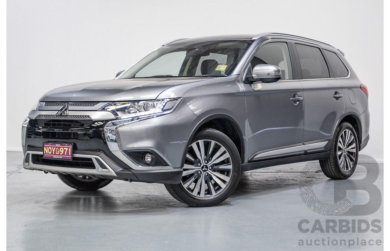 04/2020 Mitsubishi Outlander LS ZL MY20 4D Wagon Grey 2.4L - 7 Seats
