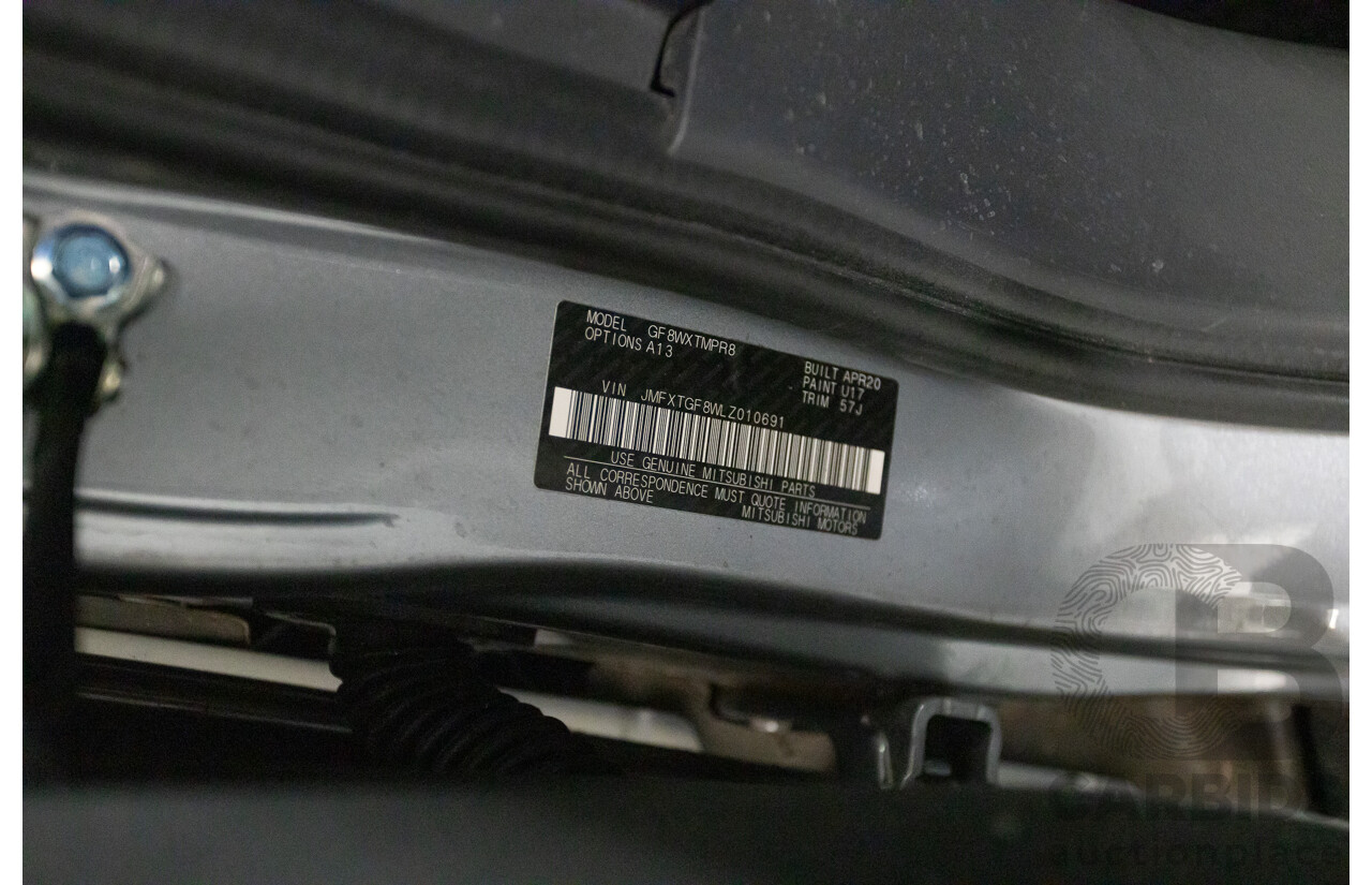 04/2020 Mitsubishi Outlander LS ZL MY20 4D Wagon Grey 2.4L - 7 Seats