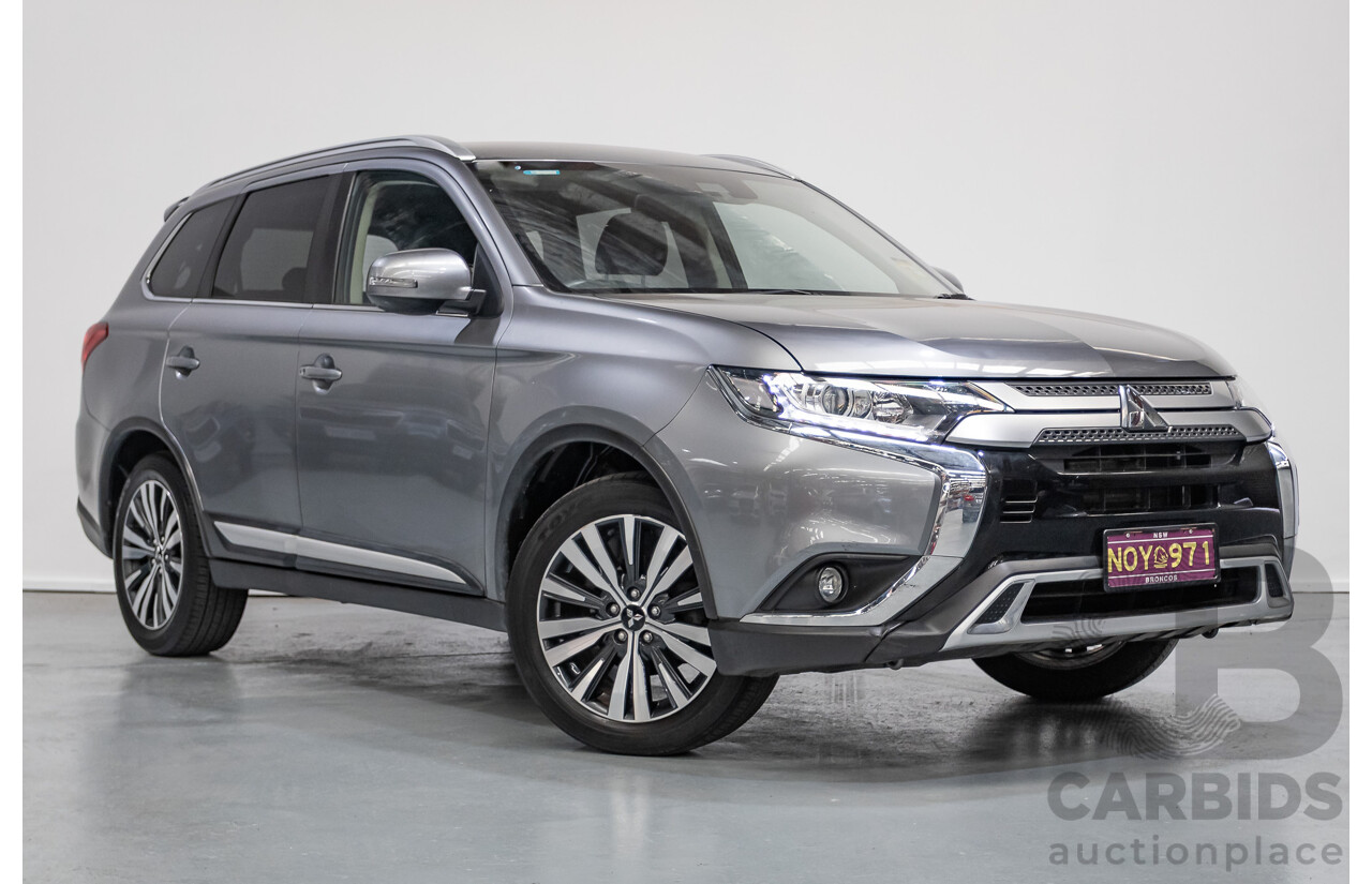04/2020 Mitsubishi Outlander LS ZL MY20 4D Wagon Grey 2.4L - 7 Seats