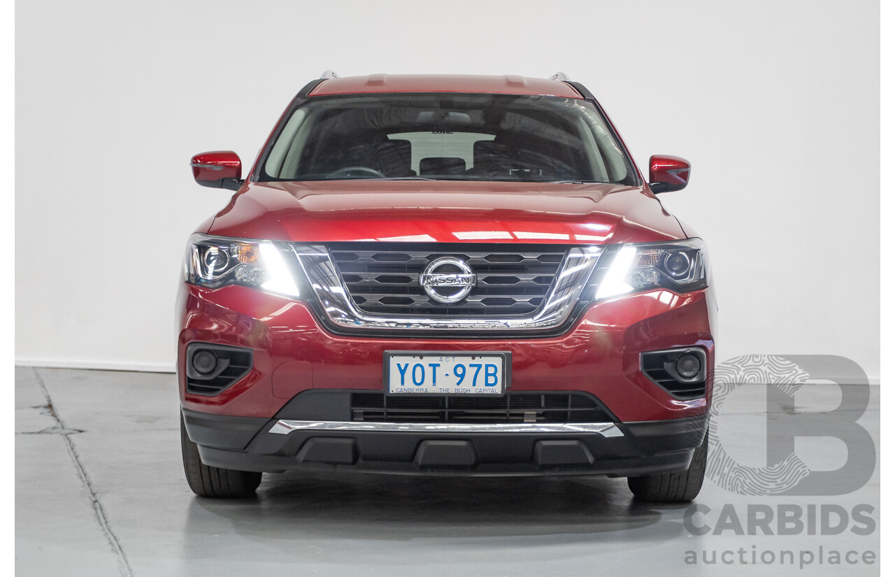 11/2019 Nissan Pathfinder ST R52 MY19 SERIES III 4D Wagon Maroon 3.5L - 7 seats