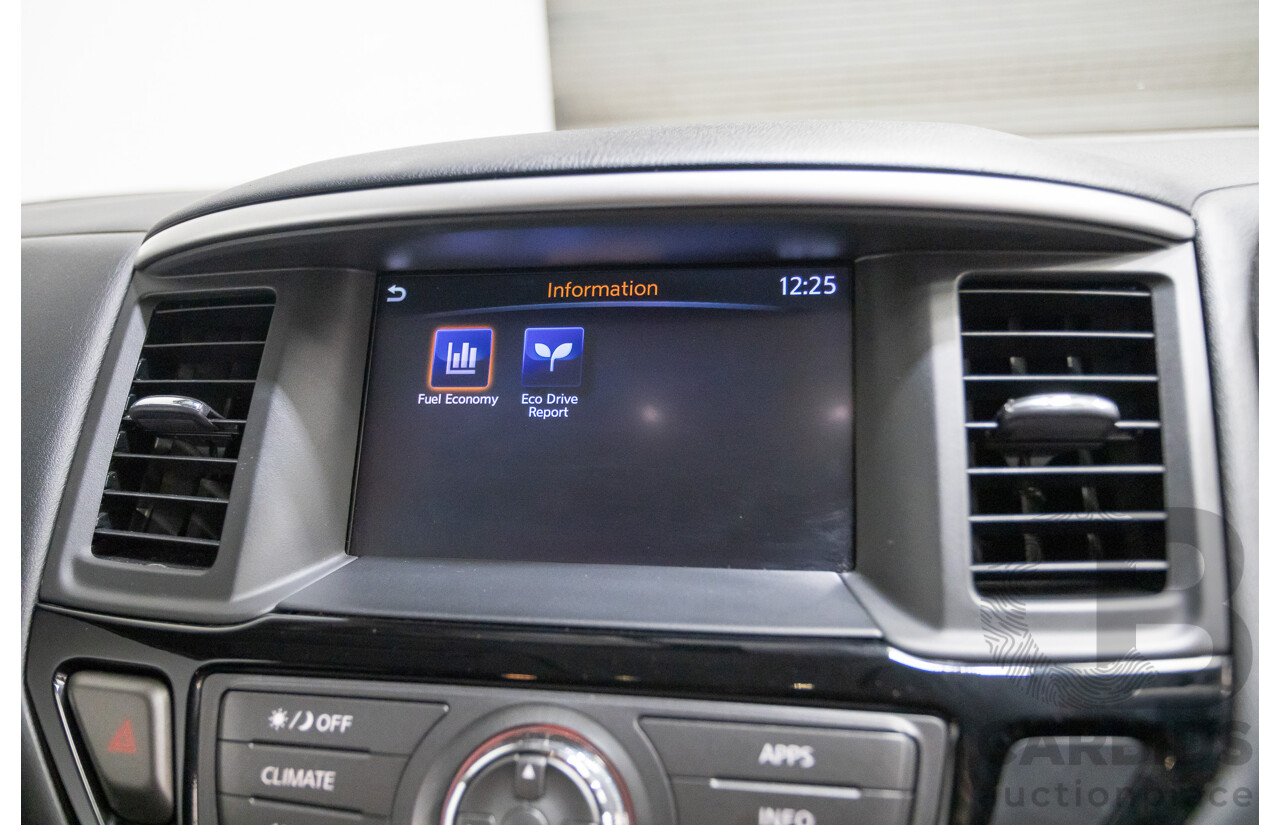 11/2019 Nissan Pathfinder ST R52 MY19 SERIES III 4D Wagon Maroon 3.5L - 7 seats