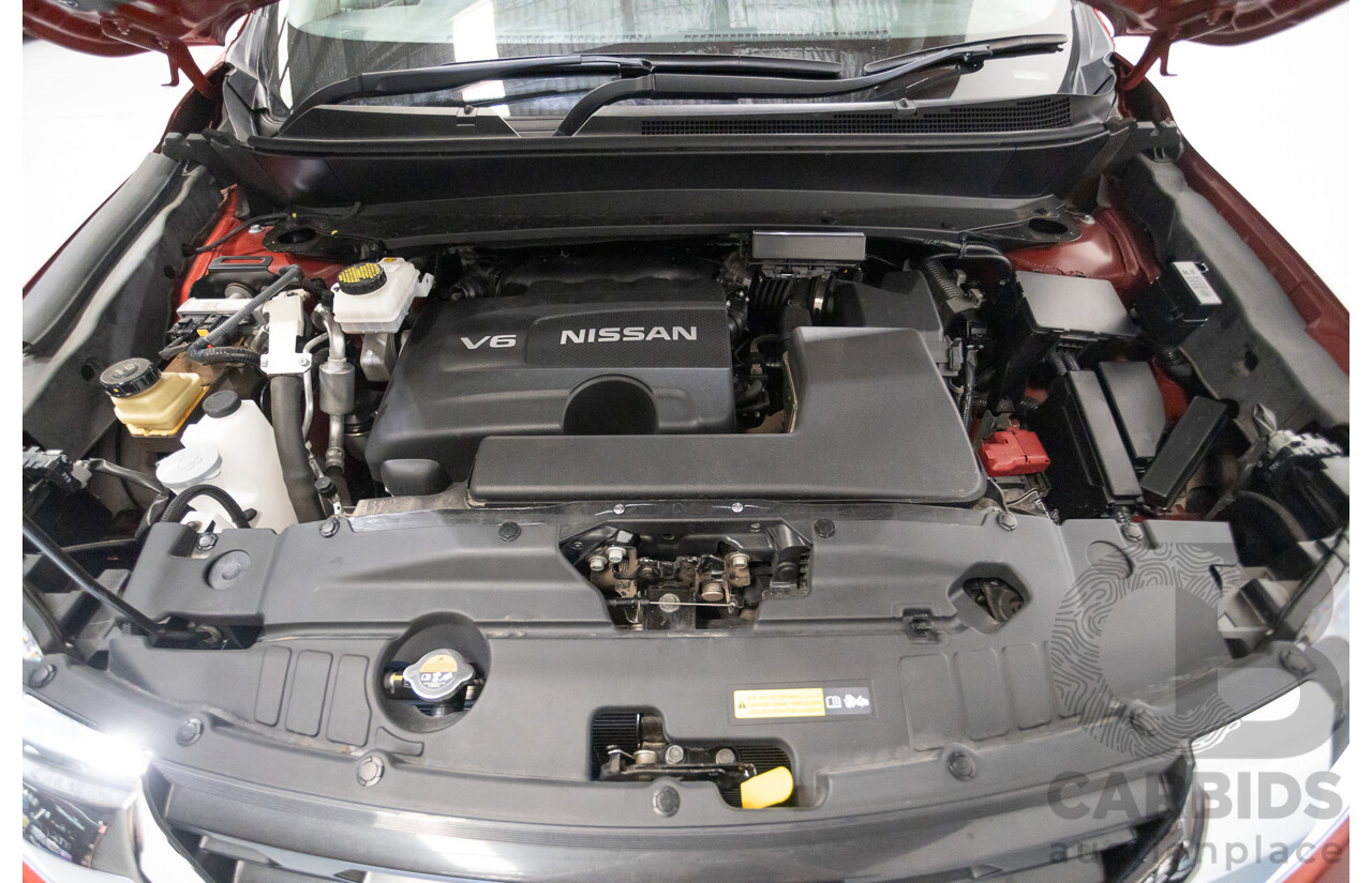 11/2019 Nissan Pathfinder ST R52 MY19 SERIES III 4D Wagon Maroon 3.5L - 7 seats
