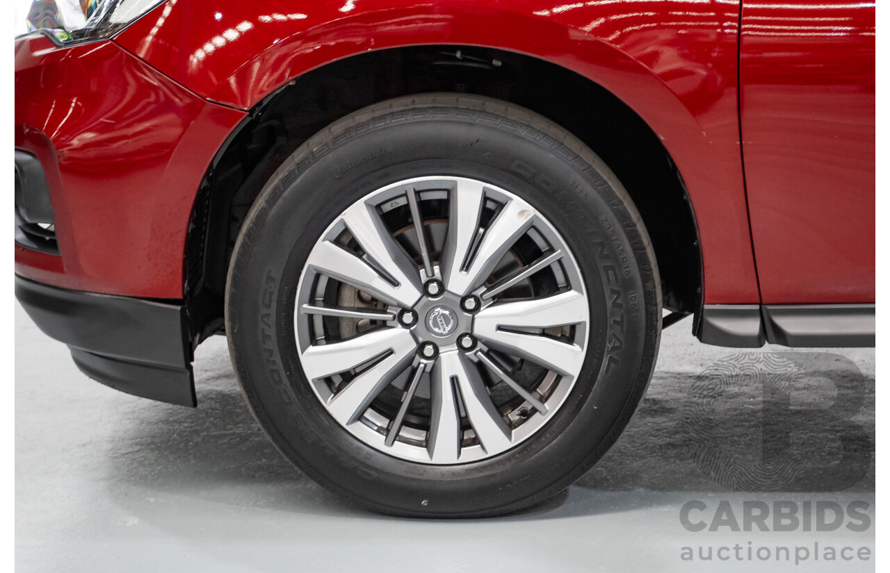 11/2019 Nissan Pathfinder ST R52 MY19 SERIES III 4D Wagon Maroon 3.5L - 7 seats