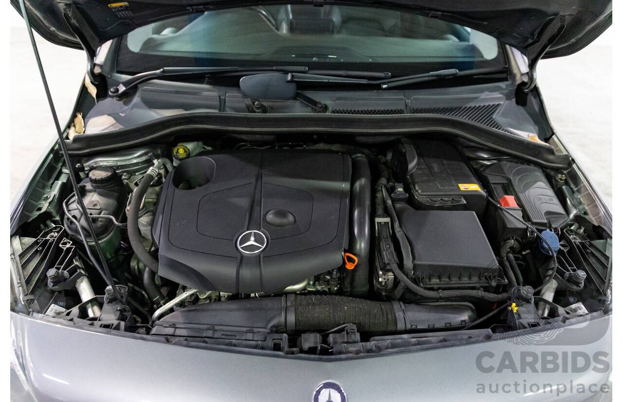 2/2013 Mercedes-Benz B200 CDI BE 246 MY13 5d Hatchback Mountain Grey Metallic Turbo Diesel 1.8L