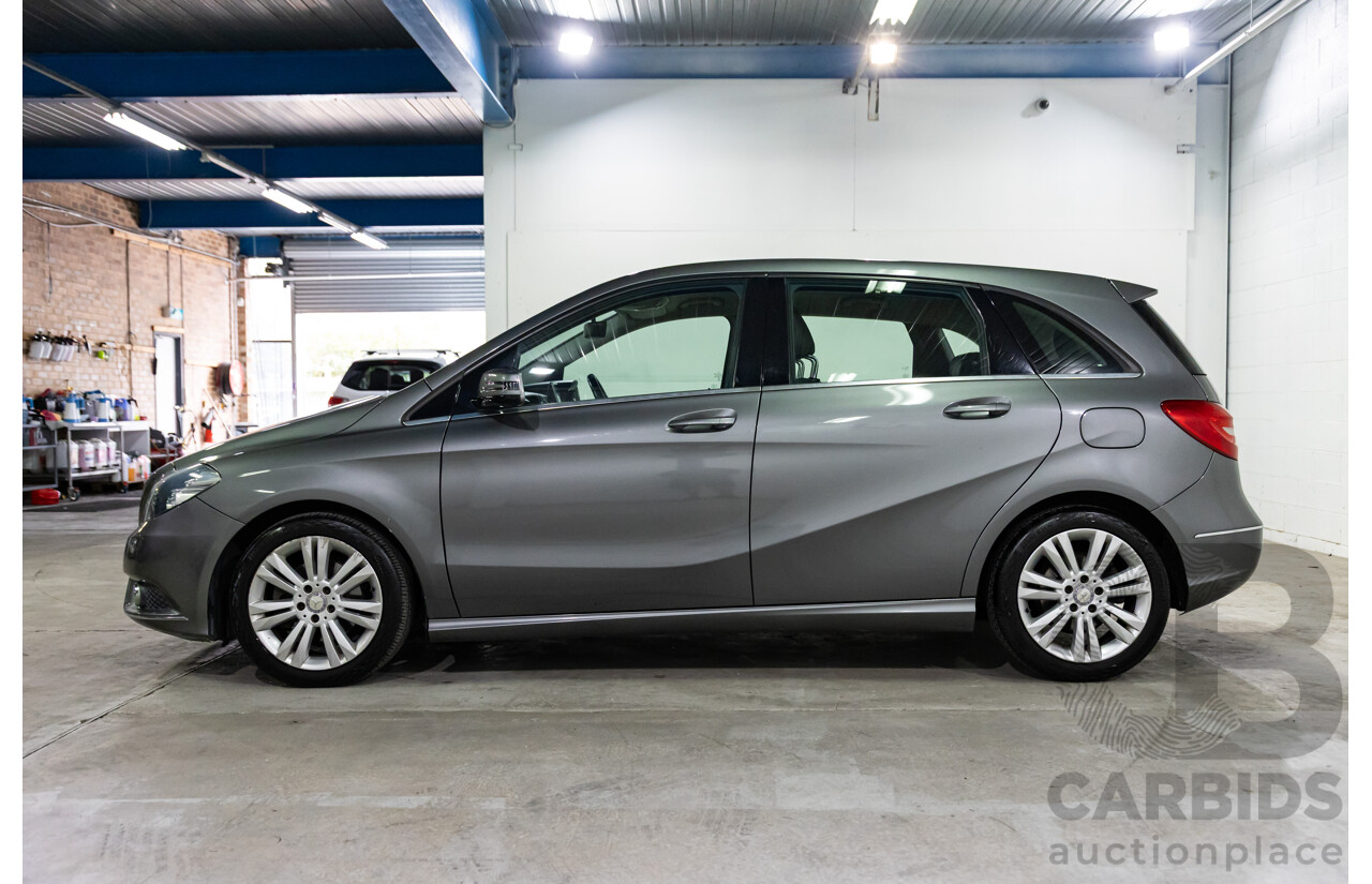 2/2013 Mercedes-Benz B200 CDI BE 246 MY13 5d Hatchback Mountain Grey Metallic Turbo Diesel 1.8L