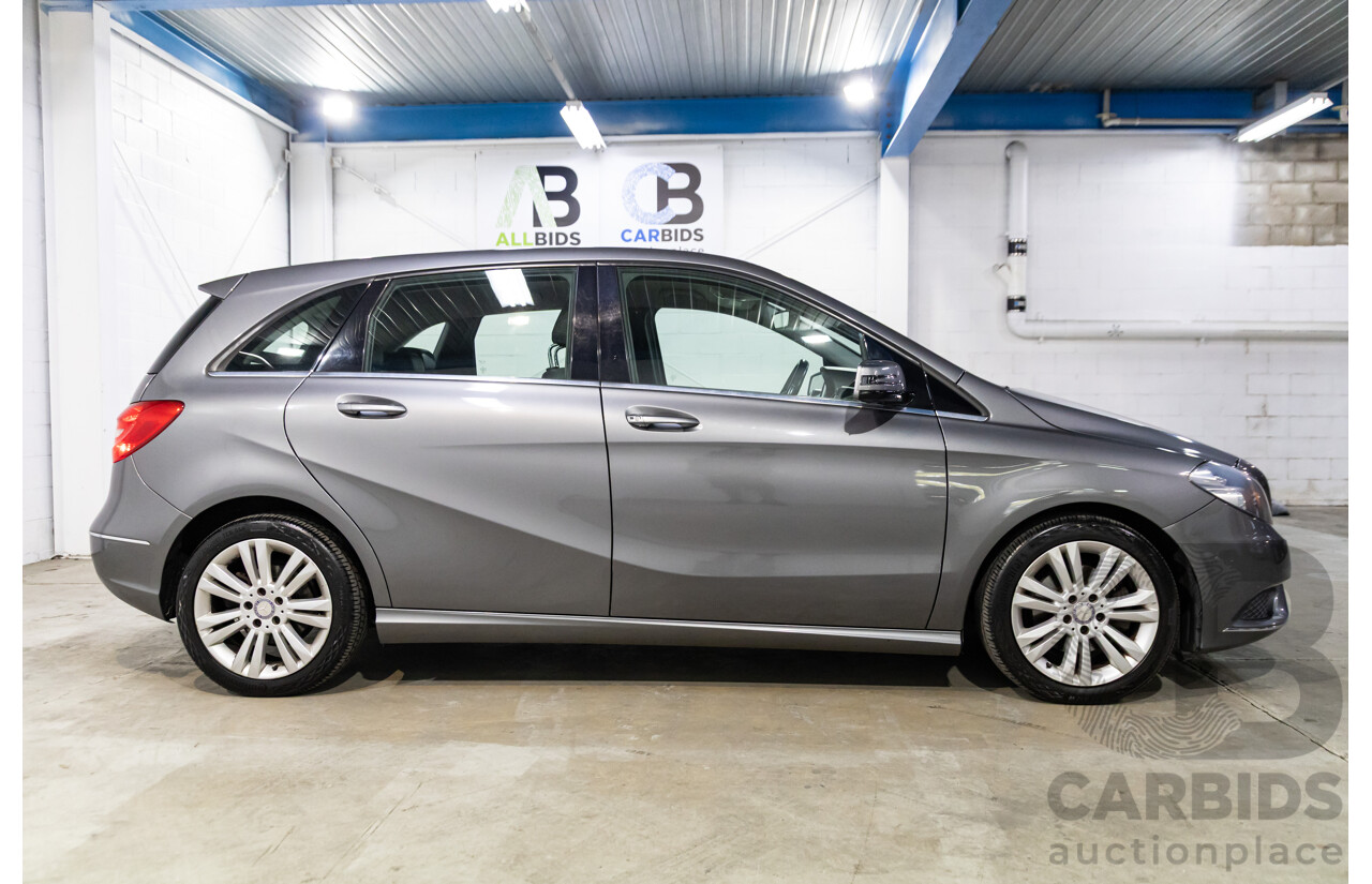 2/2013 Mercedes-Benz B200 CDI BE 246 MY13 5d Hatchback Mountain Grey Metallic Turbo Diesel 1.8L