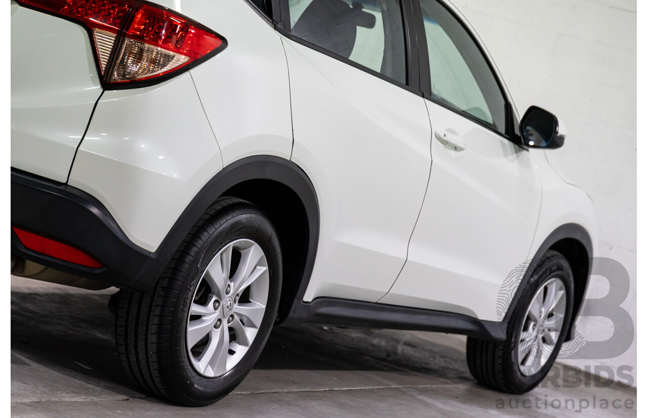 3/2015 Honda Hr-V VTi  4d Wagon Platinum White Pearl 1.8L