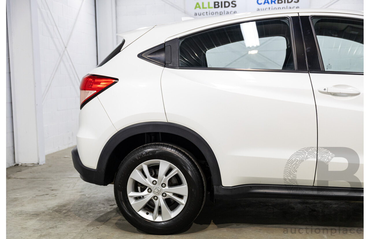3/2015 Honda Hr-V VTi  4d Wagon Platinum White Pearl 1.8L