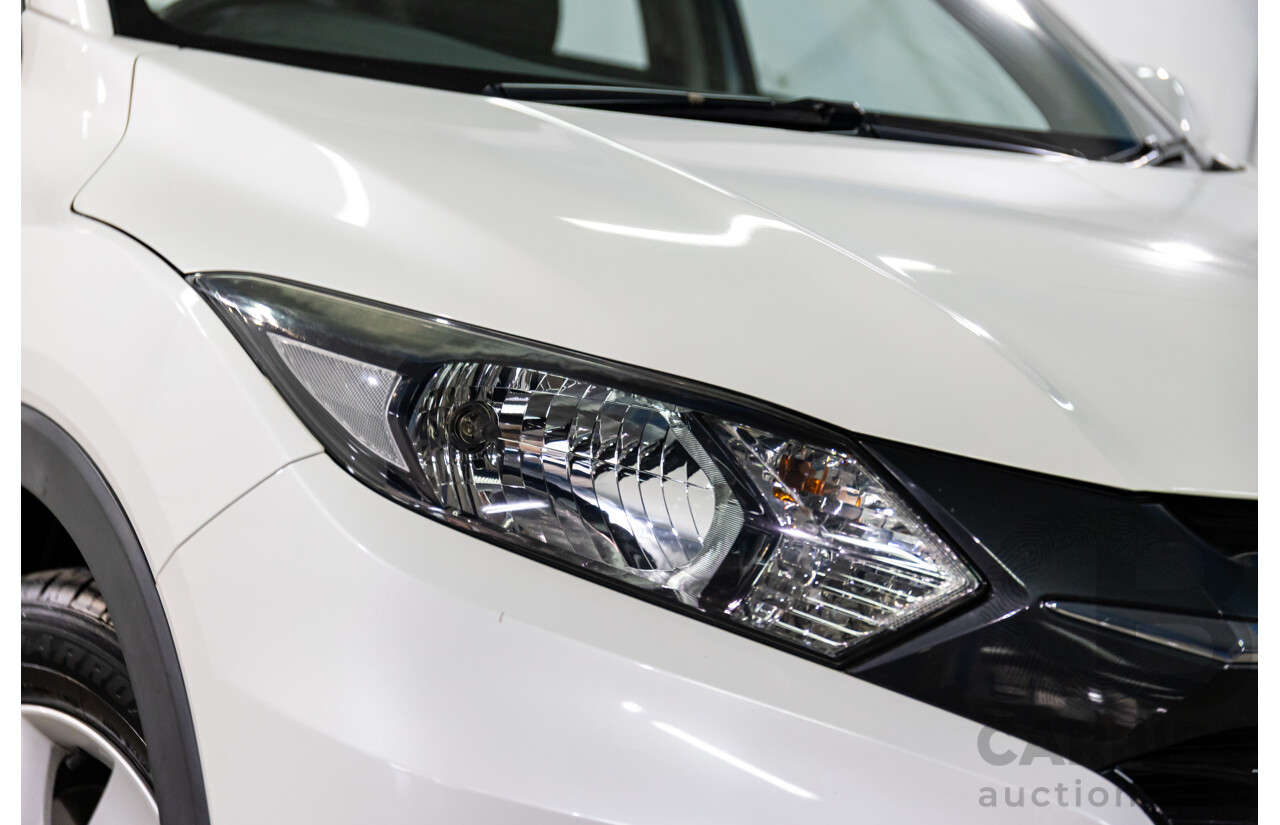 3/2015 Honda Hr-V VTi  4d Wagon Platinum White Pearl 1.8L