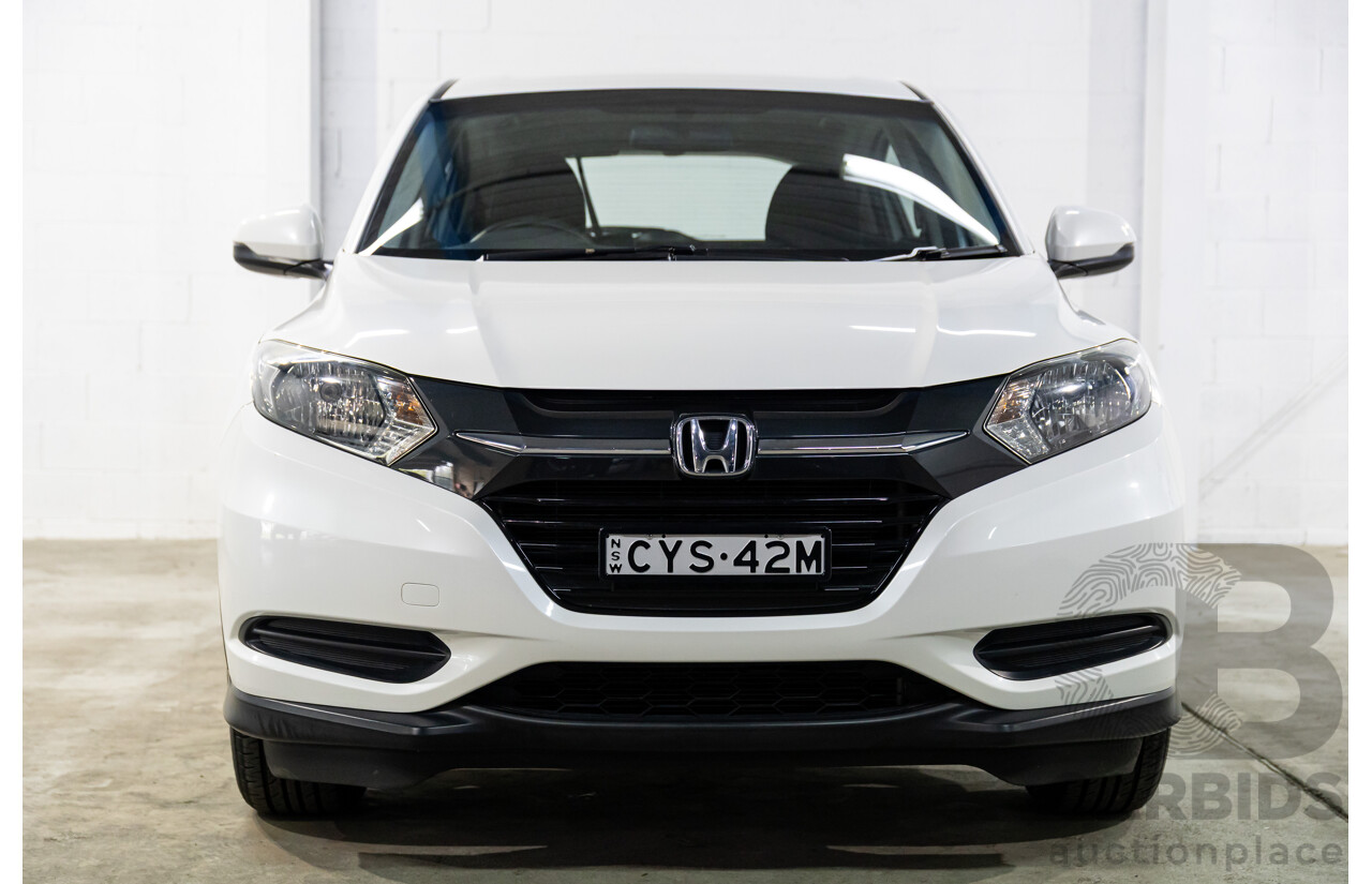 3/2015 Honda Hr-V VTi 4d Wagon Platinum White Pearl 1.8L