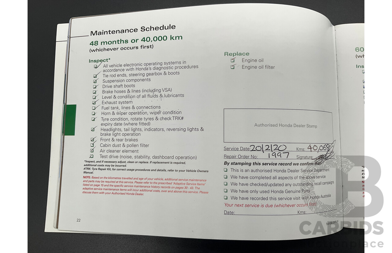 3/2015 Honda Hr-V VTi  4d Wagon Platinum White Pearl 1.8L