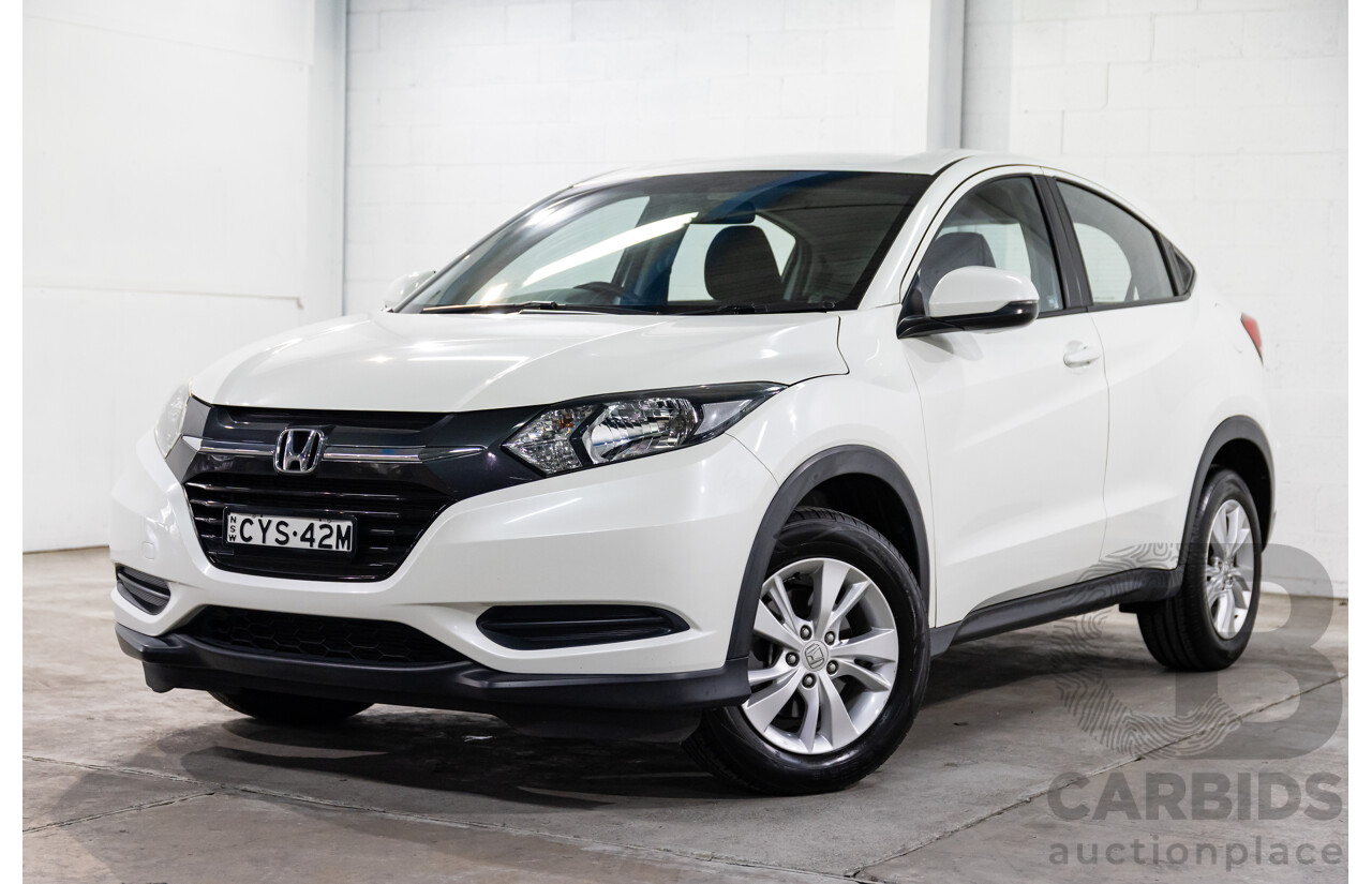 3/2015 Honda Hr-V VTi 4d Wagon Platinum White Pearl 1.8L