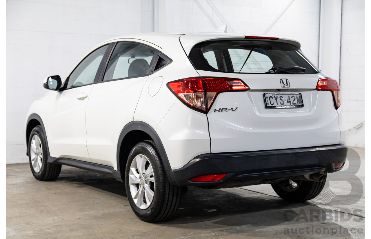 3/2015 Honda Hr-V VTi 4d Wagon Platinum White Pearl 1.8L