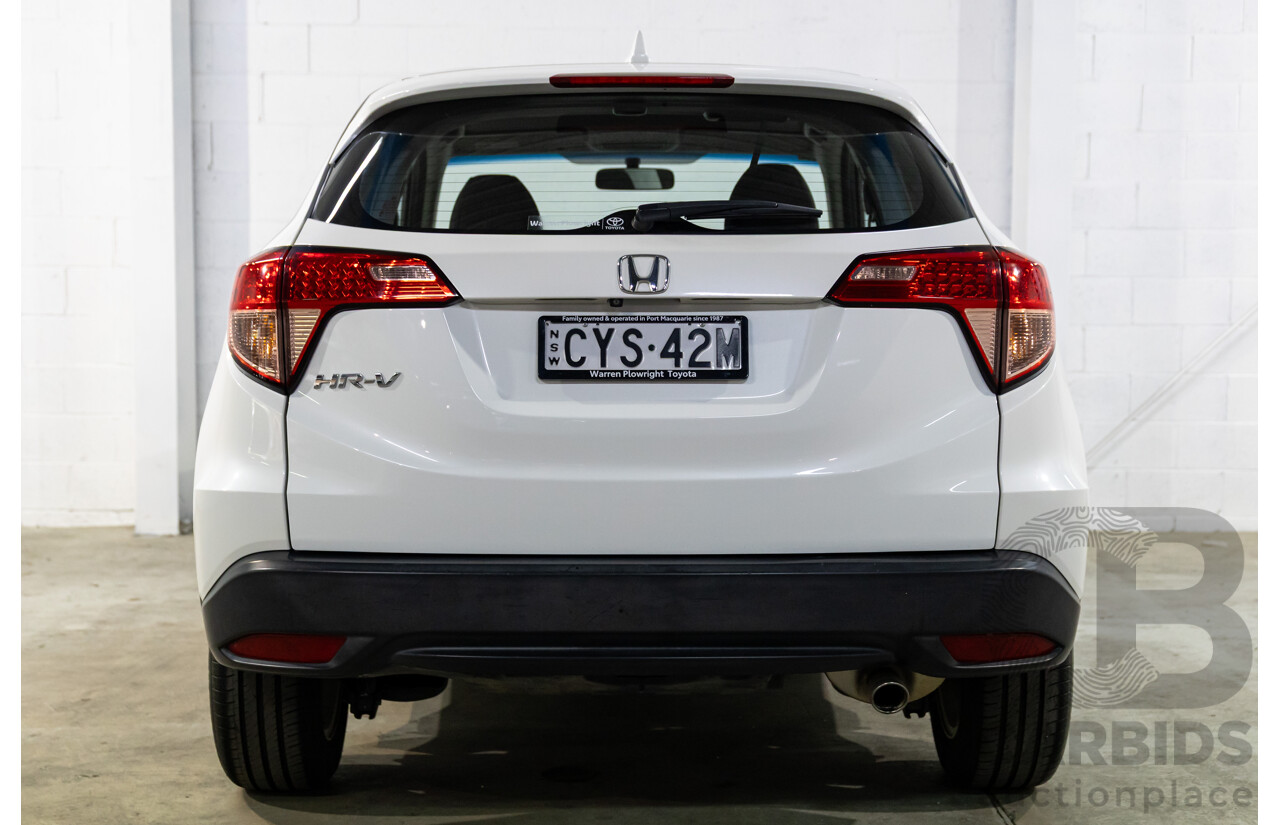 3/2015 Honda Hr-V VTi 4d Wagon Platinum White Pearl 1.8L