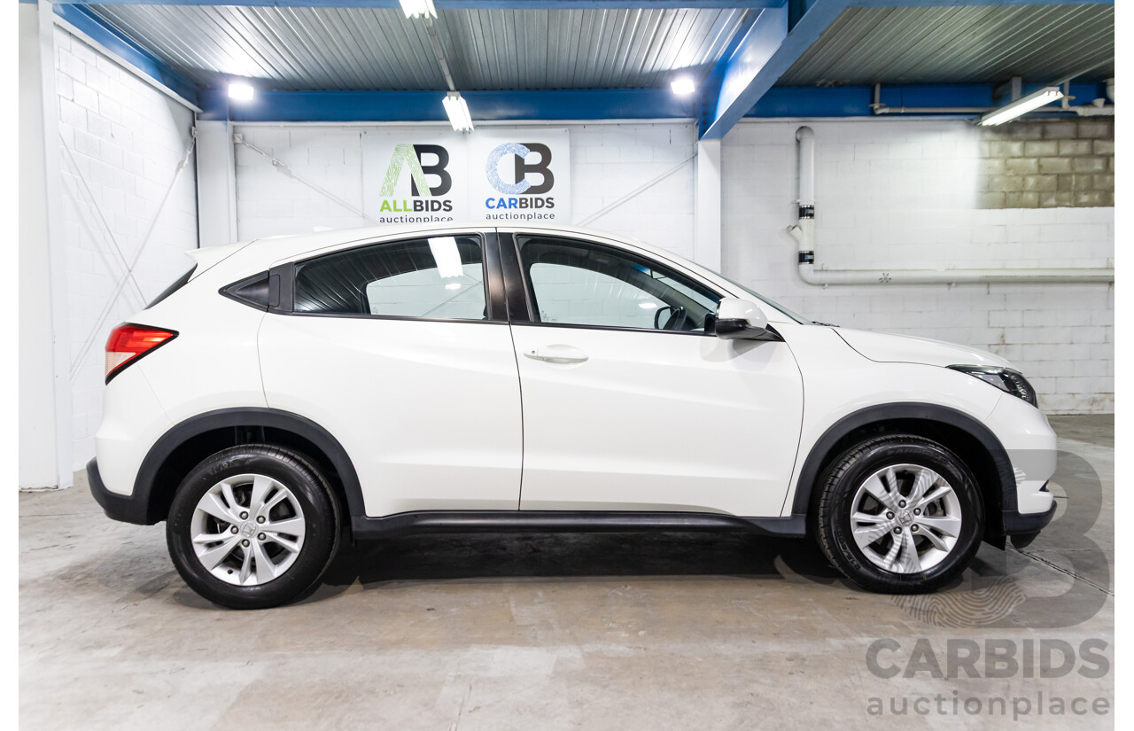 3/2015 Honda Hr-V VTi  4d Wagon Platinum White Pearl 1.8L
