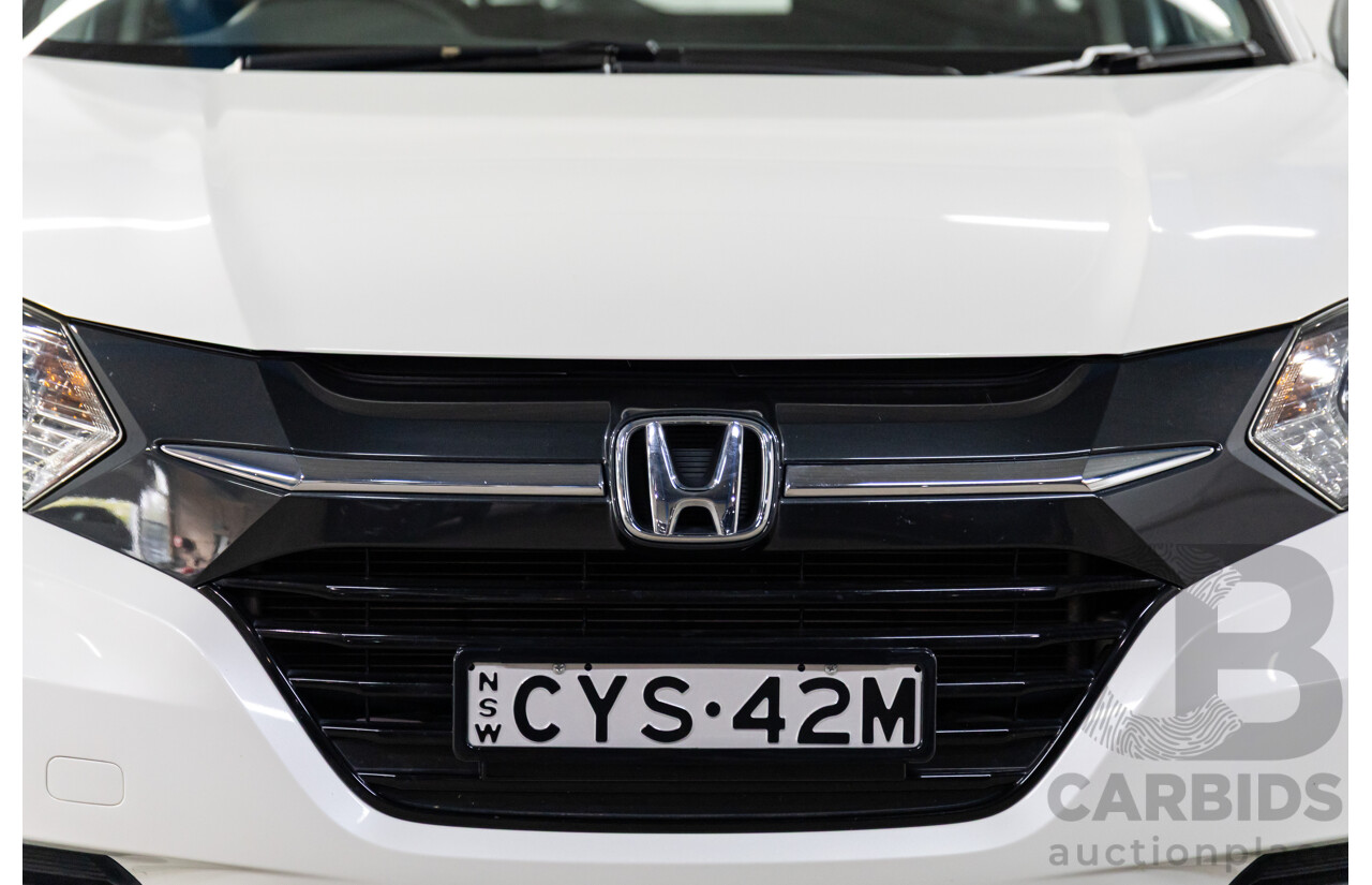 3/2015 Honda Hr-V VTi  4d Wagon Platinum White Pearl 1.8L