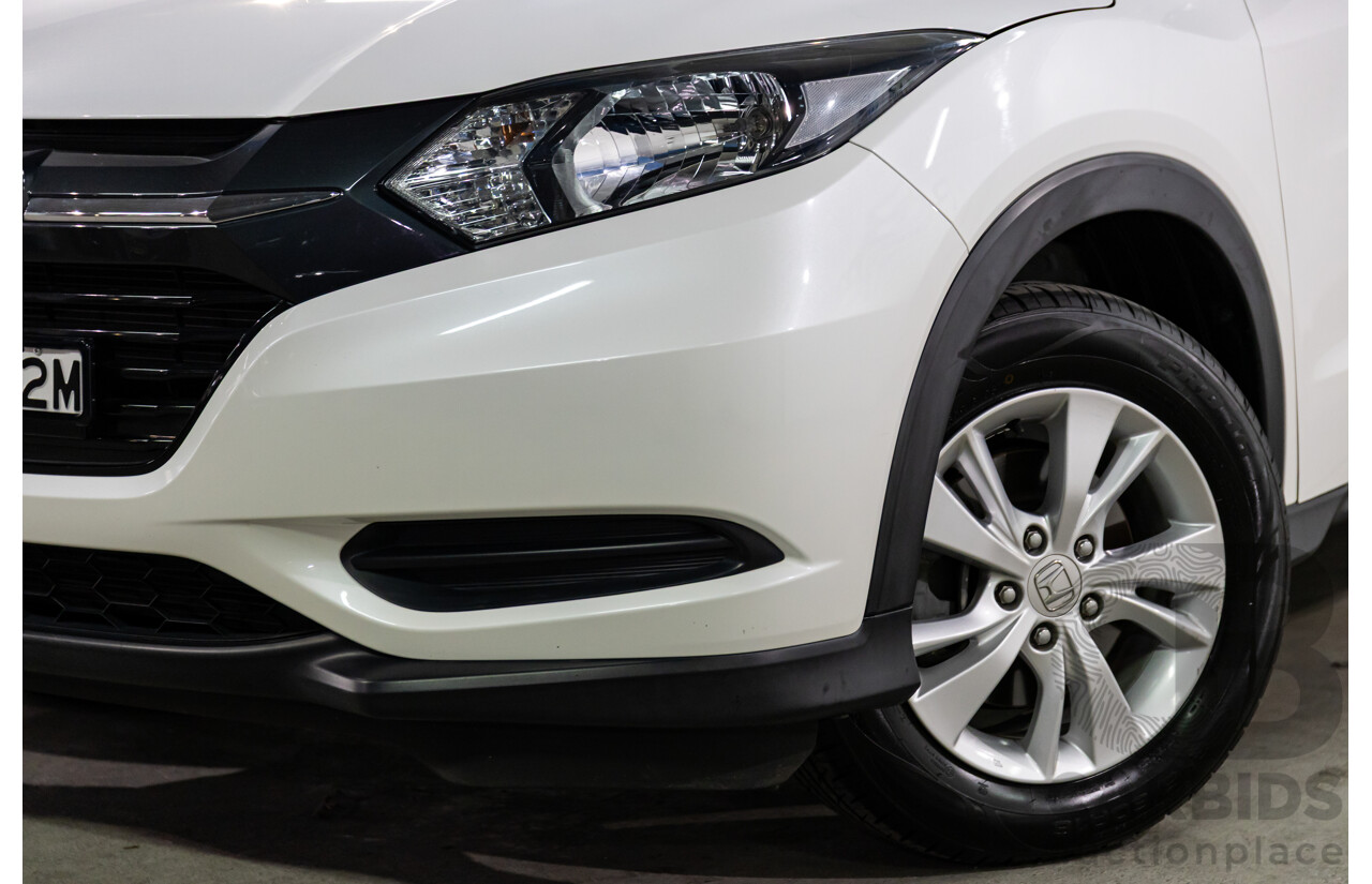3/2015 Honda Hr-V VTi  4d Wagon Platinum White Pearl 1.8L