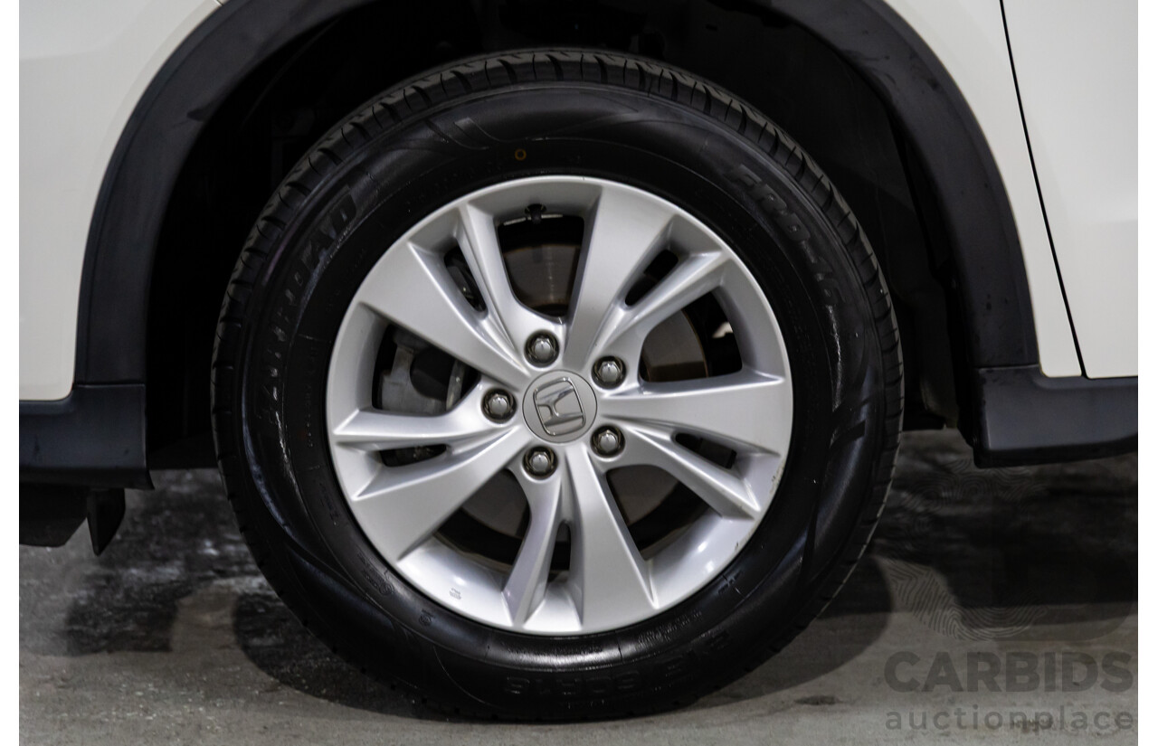 3/2015 Honda Hr-V VTi  4d Wagon Platinum White Pearl 1.8L