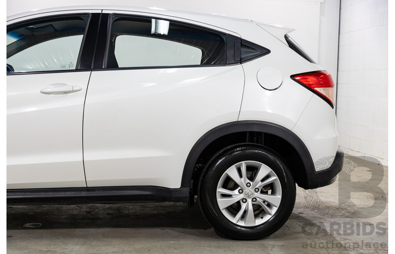 3/2015 Honda Hr-V VTi  4d Wagon Platinum White Pearl 1.8L