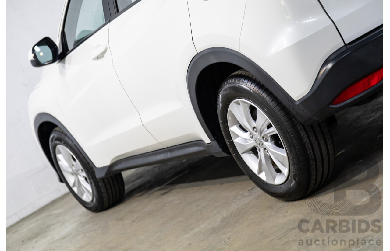 3/2015 Honda Hr-V VTi  4d Wagon Platinum White Pearl 1.8L