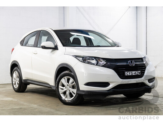 3/2015 Honda Hr-V VTi  4d Wagon Platinum White Pearl 1.8L