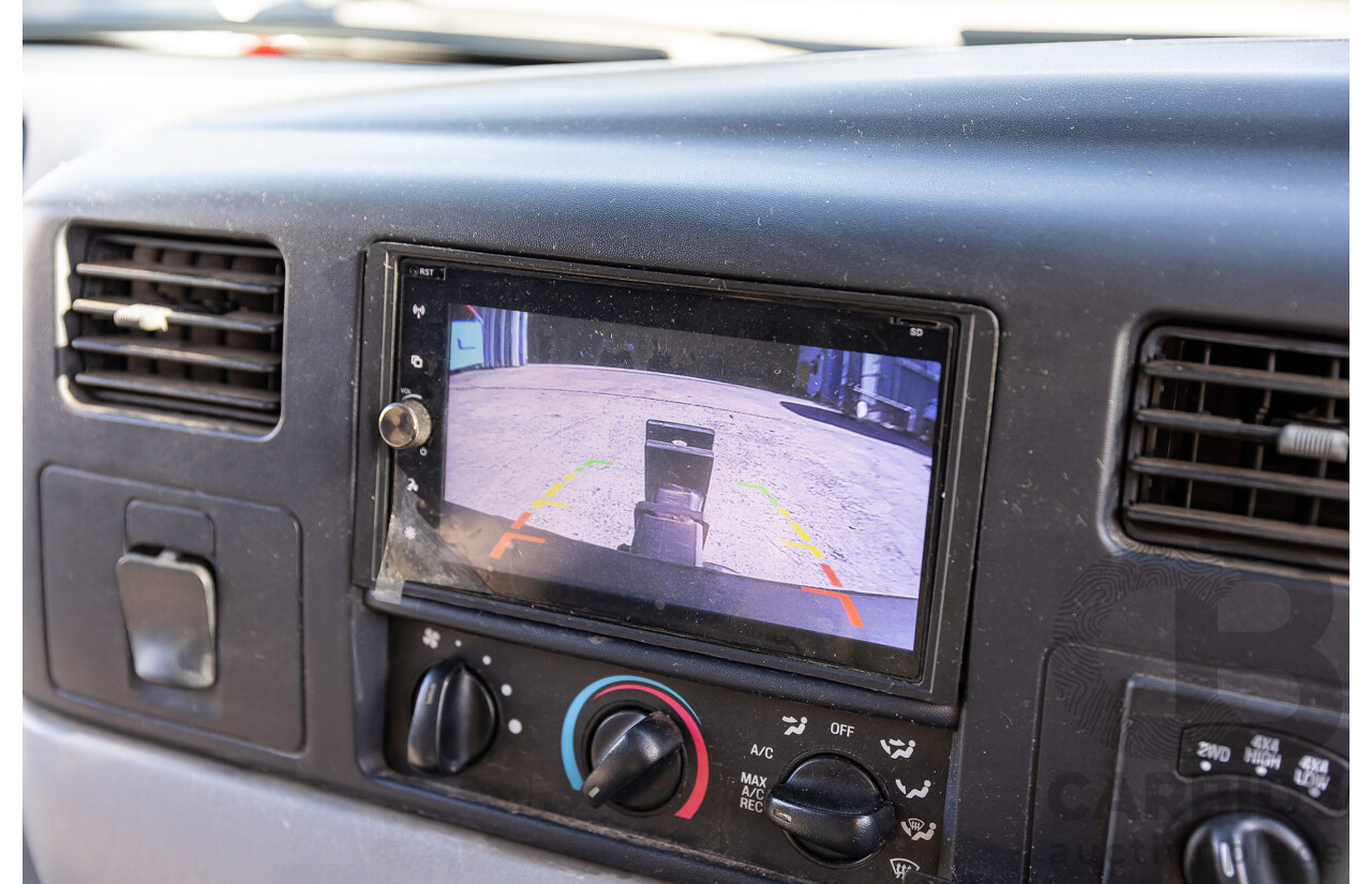 7/2005 Ford F250 XLT (4x4) RN Crew Cab P/Up Ebony Black Turbo Diesel Powerstroke V8 7.3L