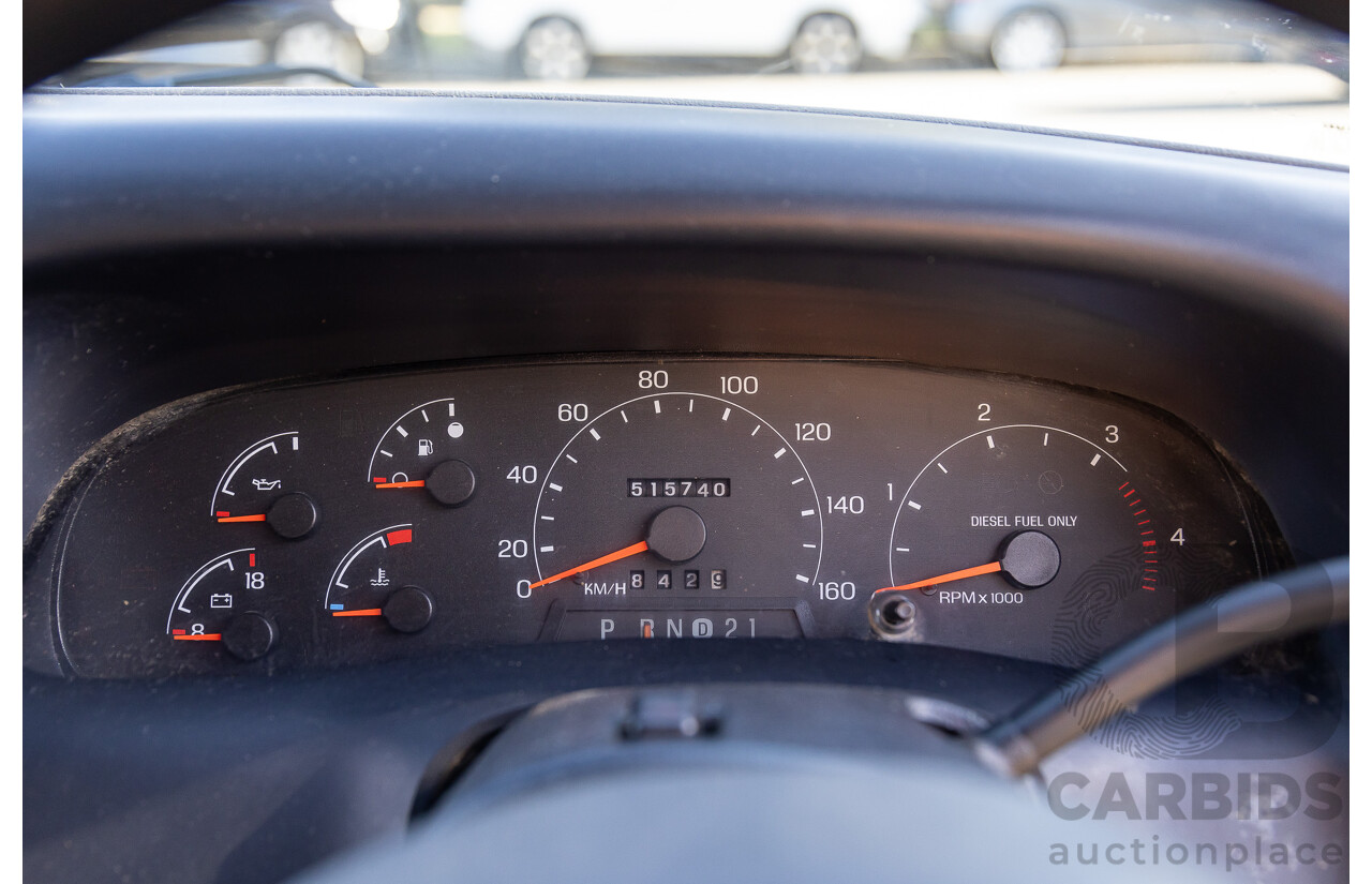 7/2005 Ford F250 XLT (4x4) RN Crew Cab P/Up Ebony Black Turbo Diesel Powerstroke V8 7.3L